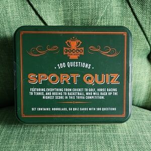 Sport Quiz Game - Green and Gold